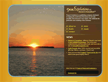 Tablet Screenshot of peace-evolutions.com